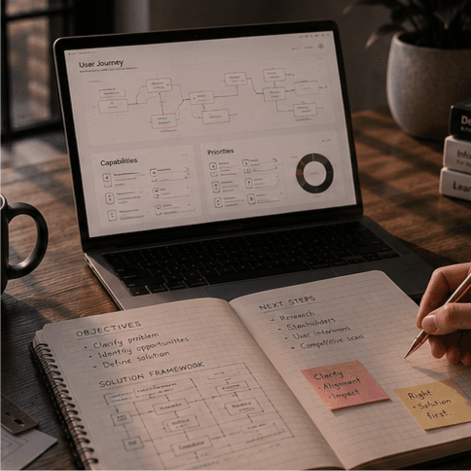 Business workflow and systems planning interface